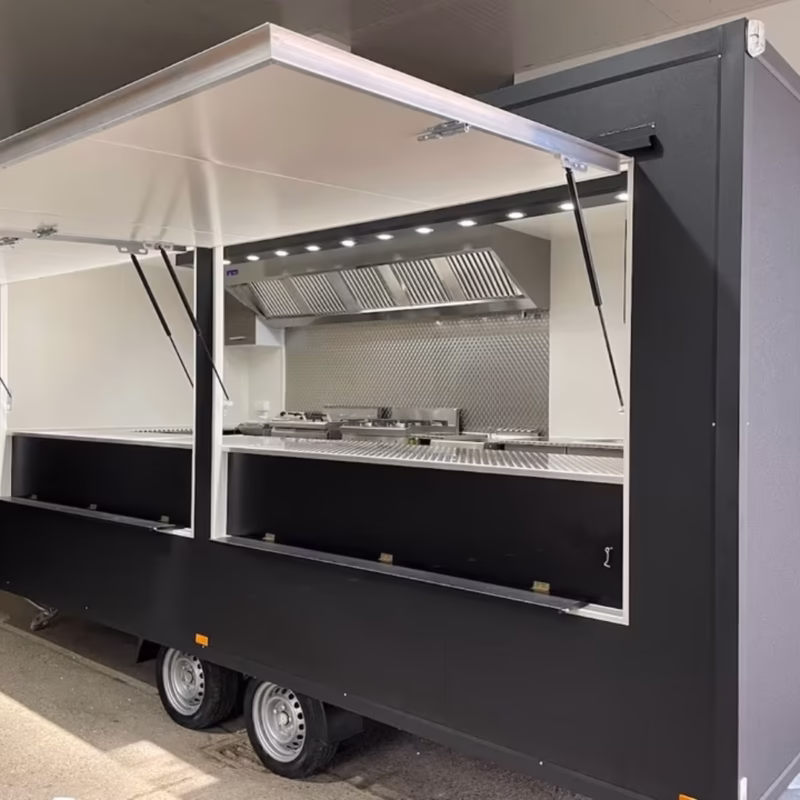 Imbissanhänger, Imbisswagen, NEU mit GasTank 155 ltr